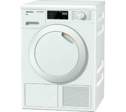 MIELE Eco TDB120WP Heat Pump Tumble Dryer - White